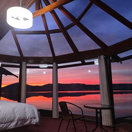 Titicaca Habitacion Panoramica Vista Al Amanecer Villa Puno Kültér fotó