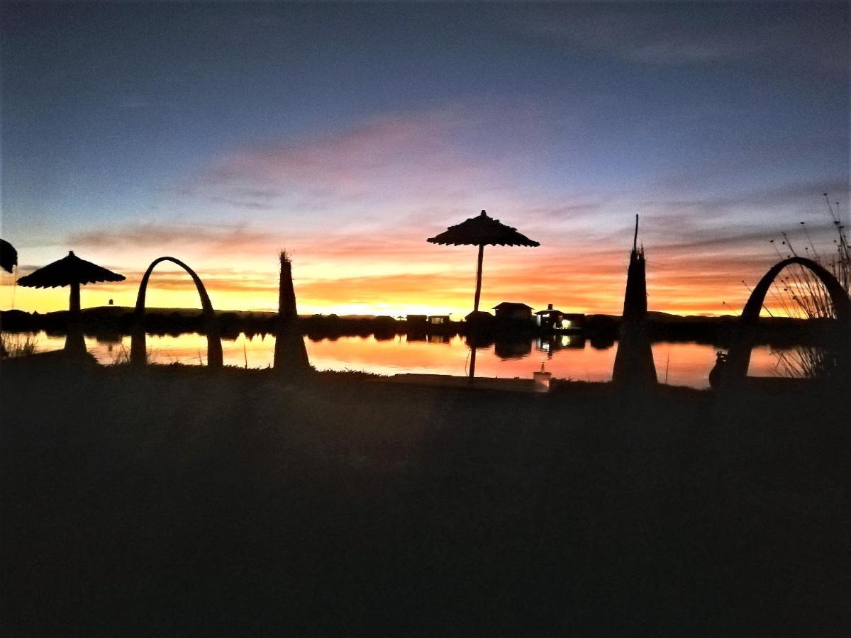 Titicaca Habitacion Panoramica Vista Al Amanecer Villa Puno Kültér fotó