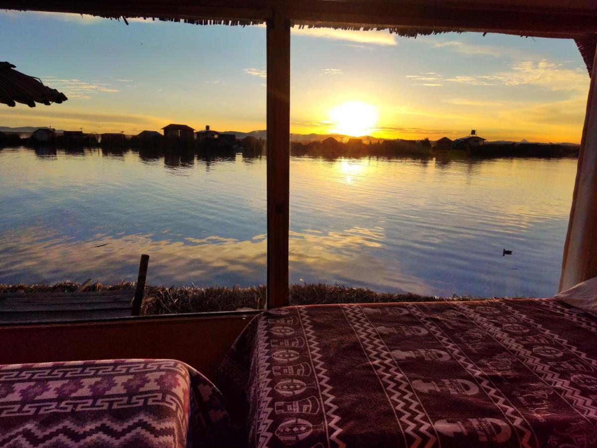 Titicaca Habitacion Panoramica Vista Al Amanecer Villa Puno Kültér fotó