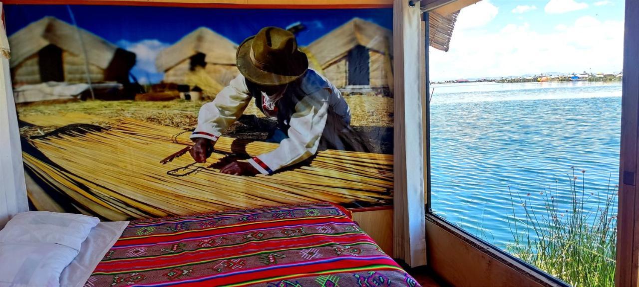Titicaca Habitacion Panoramica Vista Al Amanecer Villa Puno Kültér fotó