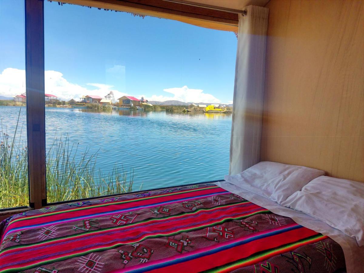 Titicaca Habitacion Panoramica Vista Al Amanecer Villa Puno Kültér fotó