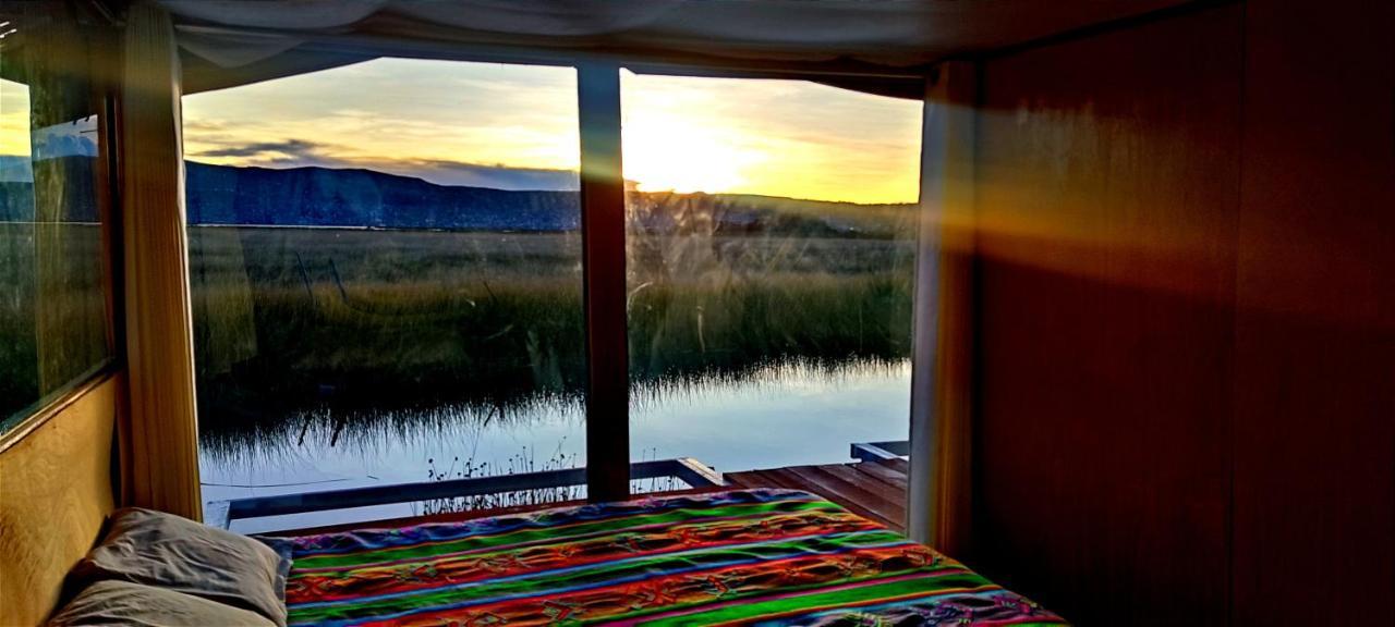 Titicaca Habitacion Panoramica Vista Al Amanecer Villa Puno Kültér fotó