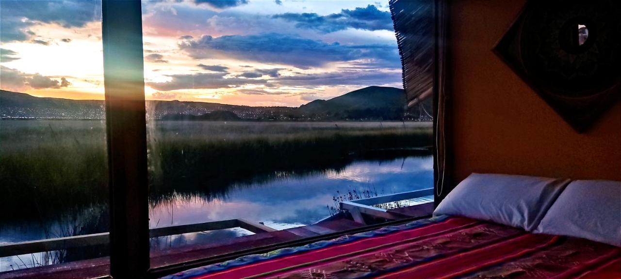 Titicaca Habitacion Panoramica Vista Al Amanecer Villa Puno Kültér fotó