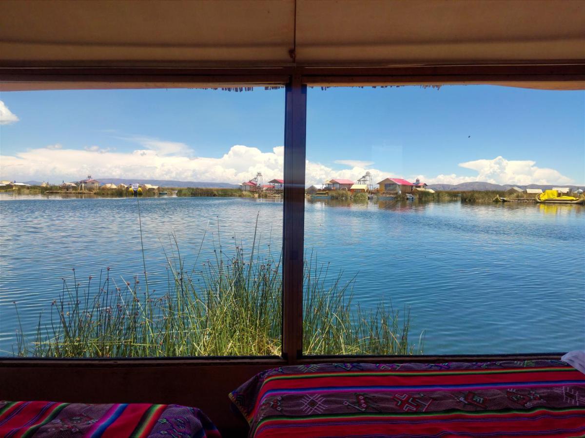Titicaca Habitacion Panoramica Vista Al Amanecer Villa Puno Kültér fotó