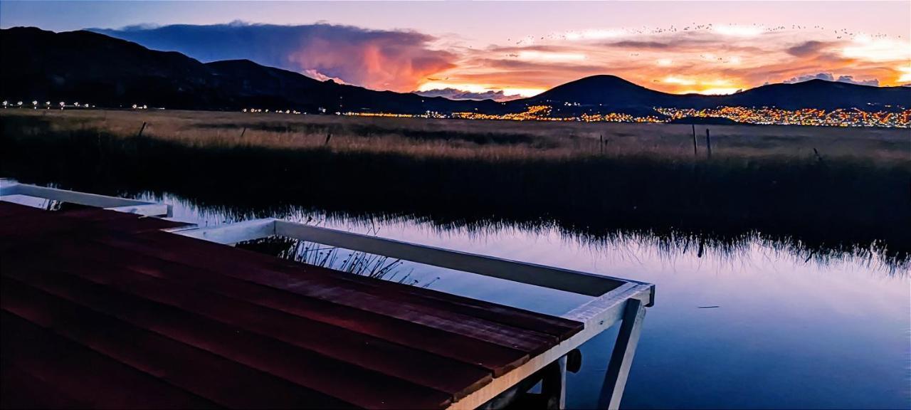Titicaca Habitacion Panoramica Vista Al Amanecer Villa Puno Kültér fotó