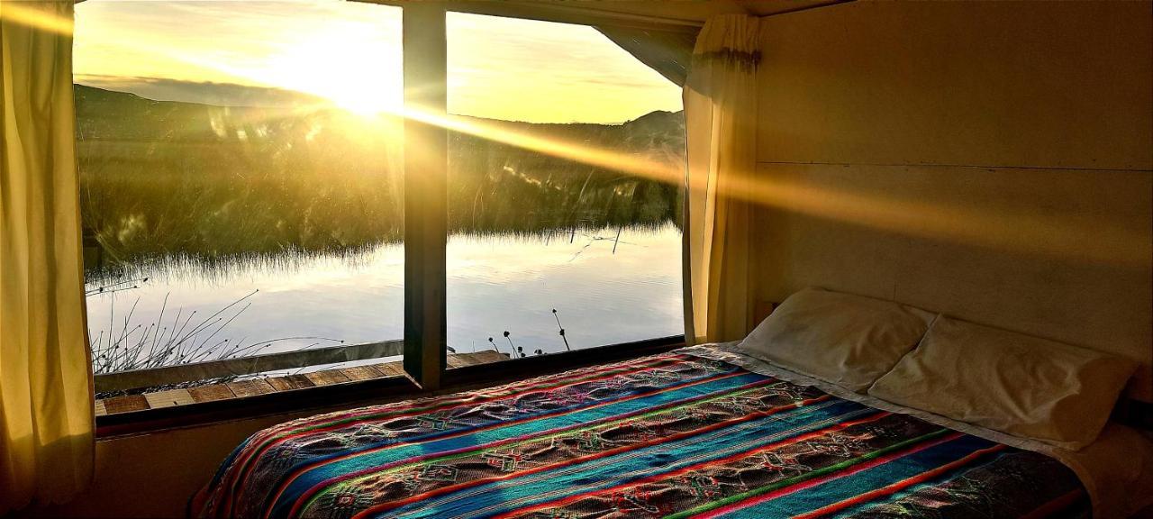 Titicaca Habitacion Panoramica Vista Al Amanecer Villa Puno Kültér fotó