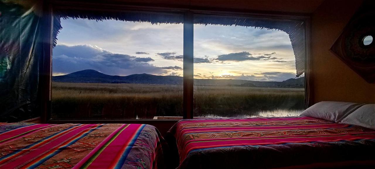 Titicaca Habitacion Panoramica Vista Al Amanecer Villa Puno Kültér fotó