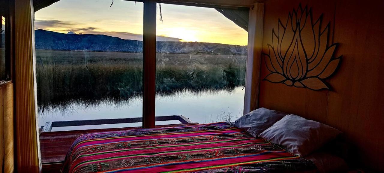 Titicaca Habitacion Panoramica Vista Al Amanecer Villa Puno Kültér fotó