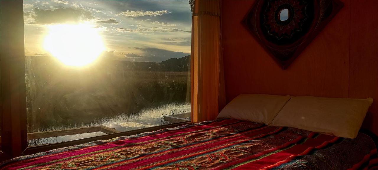 Titicaca Habitacion Panoramica Vista Al Amanecer Villa Puno Kültér fotó
