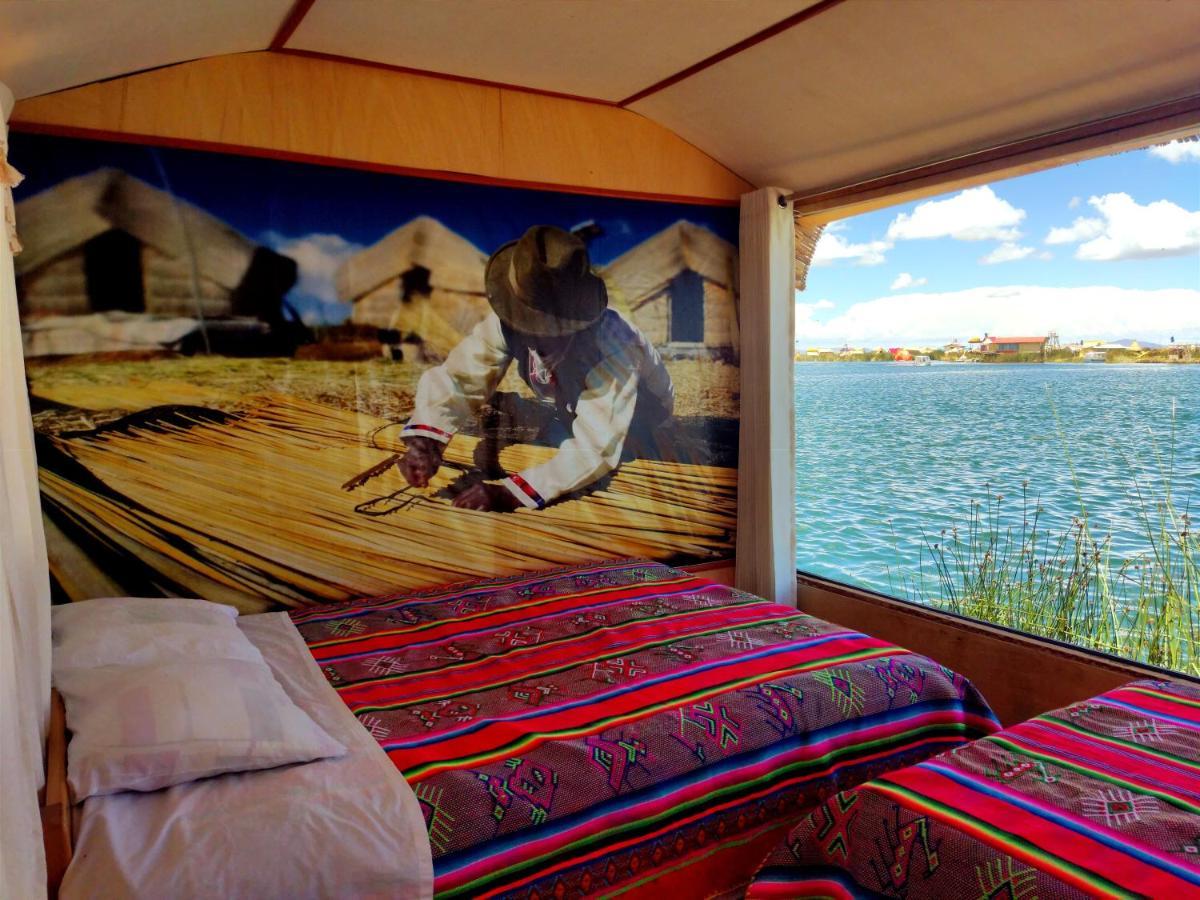 Titicaca Habitacion Panoramica Vista Al Amanecer Villa Puno Kültér fotó